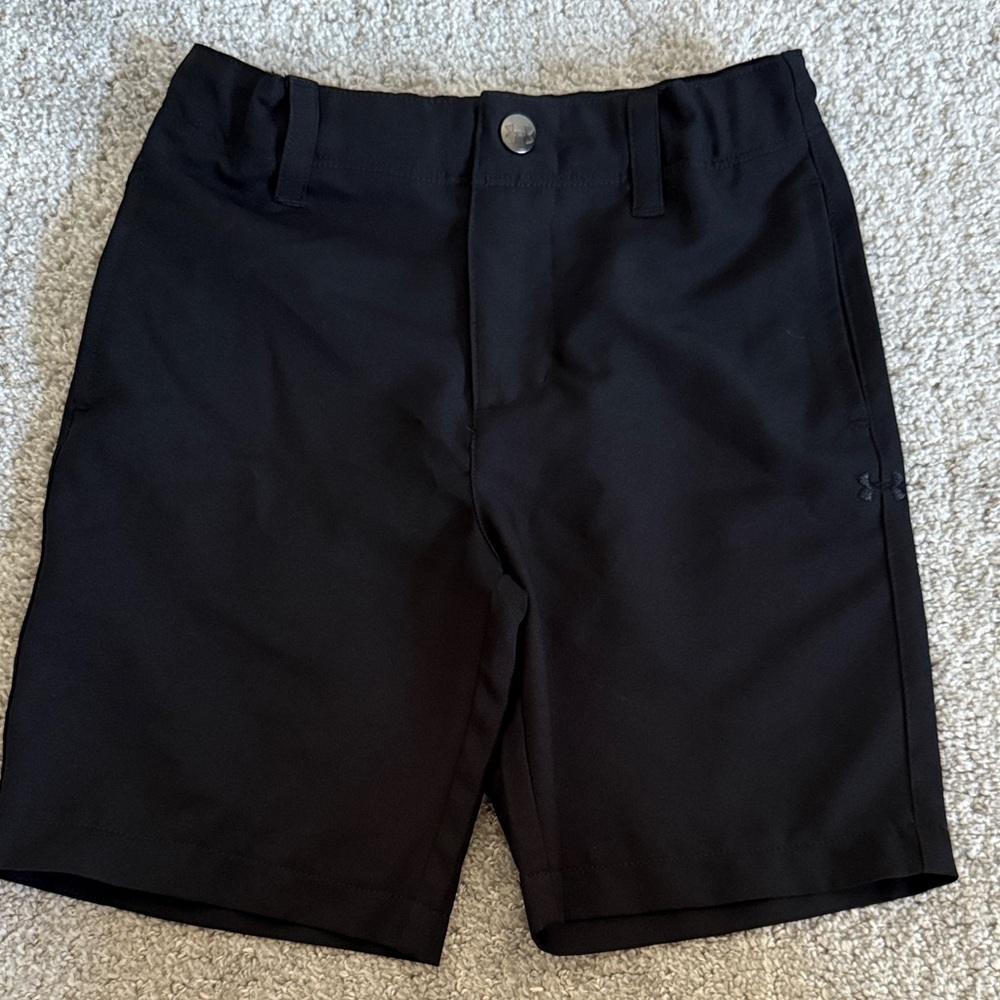 Under Armour Dark Shorts with Button Detail